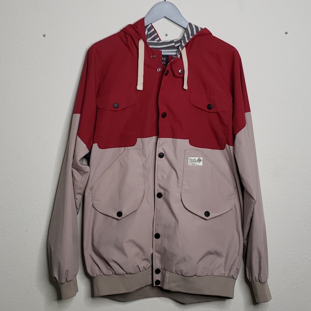 Crooks & Castles Jacket Hoodie Striped 3XL